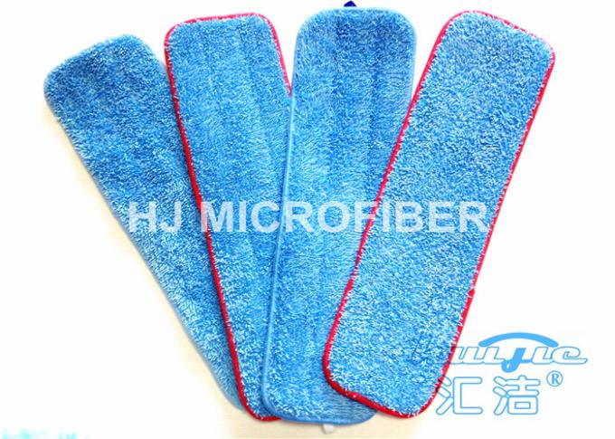 青い床は 18 インチの Microfiber のモップのパッド/塵家のための 80% ポリエステルにパッドを入れます