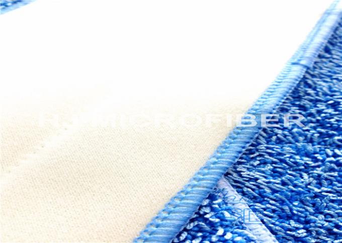 青い床は 18 インチの Microfiber のモップのパッド/塵家のための 80% ポリエステルにパッドを入れます