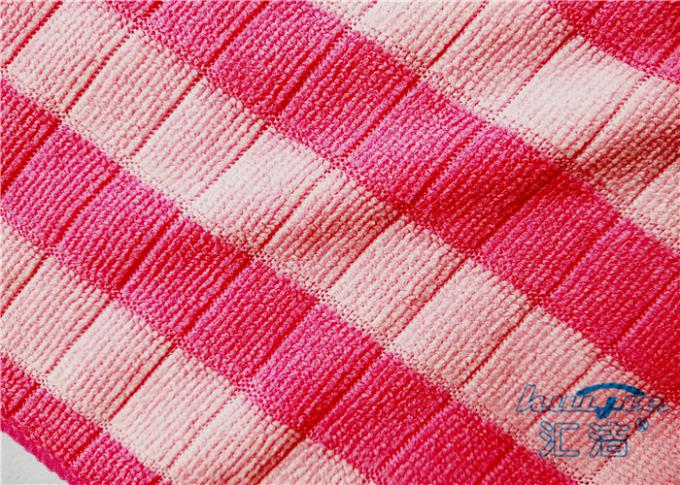 家の織物 マイクロファイバー は マイクロファイバー のクリーニングの布/マイクロファイバー の洗浄布をよこ糸編みました