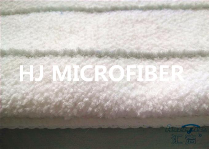 Microfibre の転がりブラシの白 58/60"のための厚い羊毛の生地 700GSM