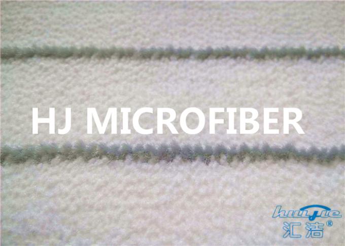 Microfibre の転がりブラシの白 58/60"のための厚い羊毛の生地 700GSM