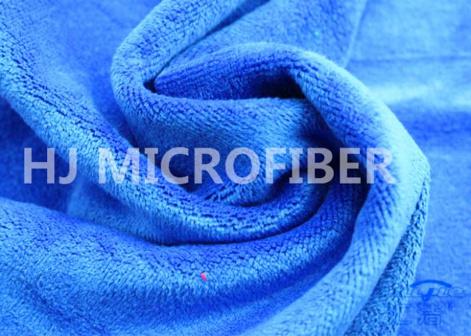 OEM マイクロファイバー はブラシをかけられたテリー布、Microfibre の布車のクリーニングをよこ糸編みました