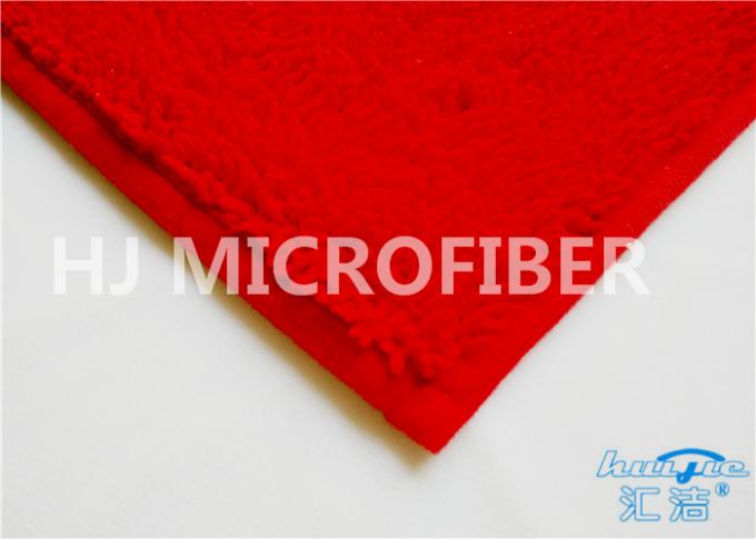内部の泡と吸収性 マイクロファイバー の赤く柔らかく環境に優しいマット非常に