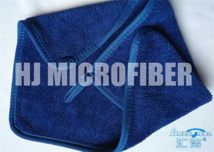 青30 * 40のmicrofiberの皿タオル、よこ糸のねじれの超厚いプラシ天の羊毛のクリーニングのmicrofiberの布