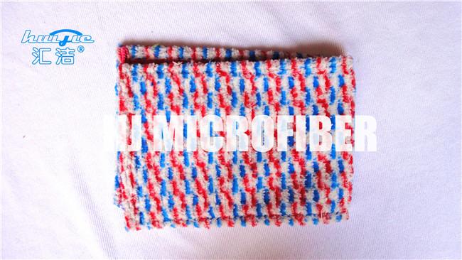 堅木張りの床の乾燥したモップの頭部、染められたヤーンのジャカード Microfiber のモップの頭部の取り替え
