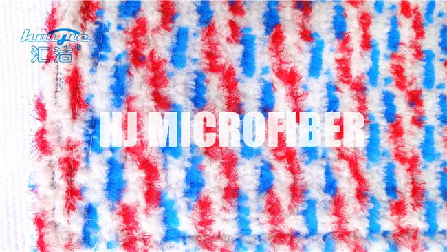 堅木張りの床の乾燥したモップの頭部、染められたヤーンのジャカード Microfiber のモップの頭部の取り替え