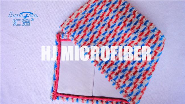 堅木張りの床の乾燥したモップの頭部、染められたヤーンのジャカード Microfiber のモップの頭部の取り替え