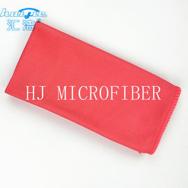 窓の洗浄の布のためにリント・フリー赤いMicrofiberのガラス・クリーニングの布タオル40*40