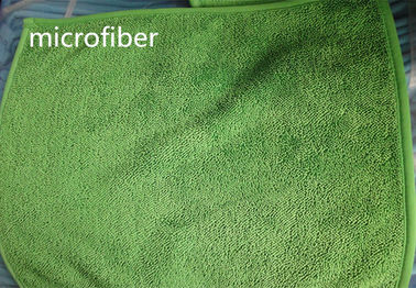 30*40 Cm 450gsm Microfiberの塵モップの緑は極度の吸水の床の塵モップをねじった