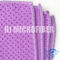 Microfiber 40*40cmの正方形によって配管された紫色の世帯は大きい真珠タオルを編みました