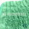 緑色のMicrofiberの緑のナイロン堅いワイヤー家のクリーニングのための平らな結め換え品のモップが付いている珊瑚の羊毛の生地