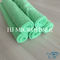 緑色のよこ糸は80%ポリエステル20%ポリアミドの小さい格子によって形づけられた清拭布タオルを編みました