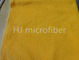 黄色く大きい真珠の布のクリーニング タオル40*40 Microfiberのクリーニング タオル