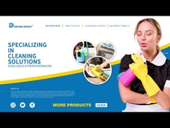 機械洗濯できる長続きがする再使用可能なMicrofiberのモップのパッド