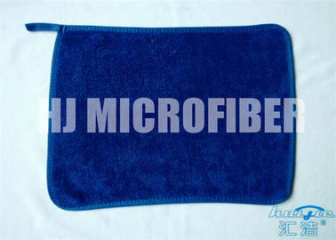青30 * 40のmicrofiberの皿タオル、よこ糸のねじれの超厚いプラシ天の羊毛のクリーニングのmicrofiberの布