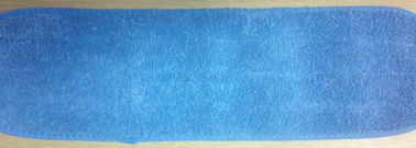 13 * 47 Microfiberのぬれたモップは青い歪んだ円形の管のスポンジの床のクリーニングにパッドを入れます
