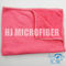 Microfiberの清拭布のピンクの点検80%ポリエステルおよび20%のポリアミドの世帯のクリーニング タオル