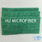 Microfiberの床のモップのW形のモップはパッドを入れますぬれたモップの頭部の緑12&quot;をきれいにする床に