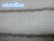 織物のMicrofiberの清拭布の幅150cmの灰色白の編む珊瑚の羊毛