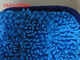 織物のMicrofiberのぬれたモップは青いねじれる生地13*47cm高いAborbentにパッドを入れます