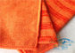 リント・フリー オレンジ マイクロファイバー の清拭布 80% ポリエステル反静的な清拭布