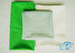 ミラー、スクリーンのための光沢がある滑らかな緑の マイクロファイバー のガラス・クリーニングの布