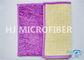 家の使用のための マイクロファイバー の滑り止めの紫色のマット、マイクロファイバー のバス・マット