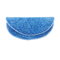 48cmの直径の青いMicrofiberのぬれたモップPadsTwistは丸型にまいはだを詰める